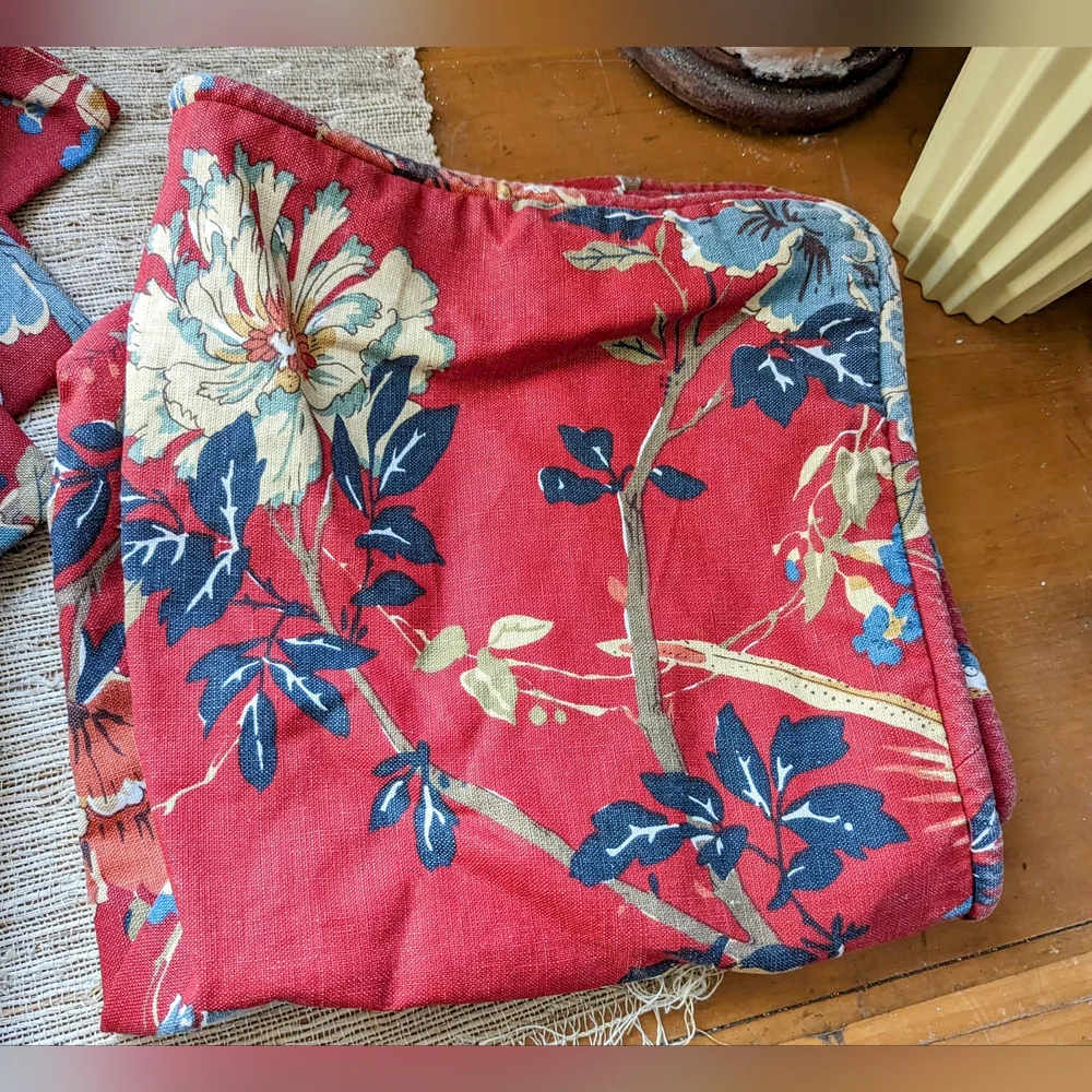 RARE!! Pottery Barn Linen/Cotton Brighton Duvet Cover + Sham